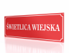 Tablica Świetlica Wiejska